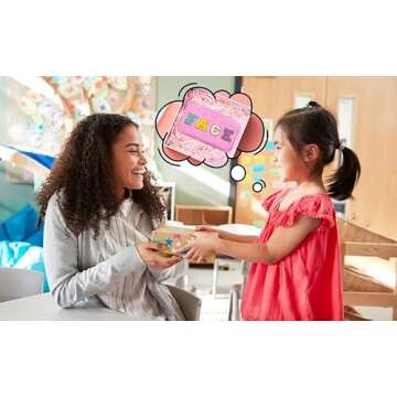 Preppy Patch Makeup Bag-Nylon Cosmetic Preppy Makeup Face Bag with Zipper-Varsity Chenille Letter Makeup Travel Organizer Valentines Bag that Kid Valentines Day Present for Her and Him