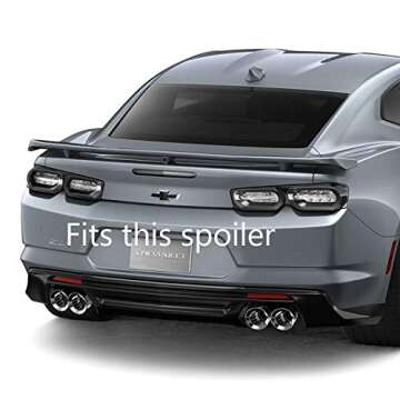 Camaro Wicker Bill Spoiler 2019-22 - USA Made, Stylish