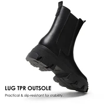 Stylish DREAM PAIRS Women's Chelsea Boots with Comfort