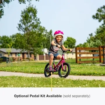 Strider 14x Balance Bike Funky Fuchsia for Kids 3-6 Years
