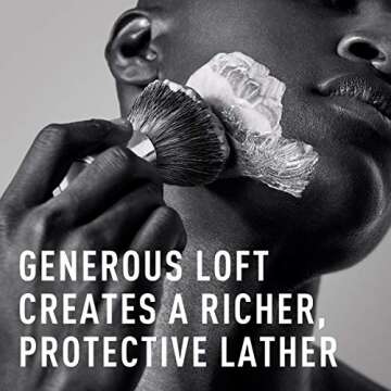 Bevel Luxury Shaving Brush - Vegan Hair Brush for Use With Safety Razor, Exfoliates Skin to Help Prevent Razor Bumps