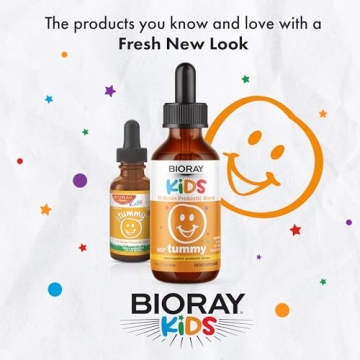 BIORAY Kids NDF Tummy Probiotic - Boost Gut Health & Speech