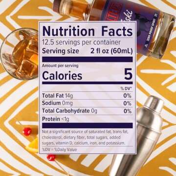 Philters Non-Alcoholic Wiski - All Natural Zero Proof Whiskey Spirit, 25 Fl Oz