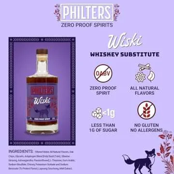 Philters Non-Alcoholic Wiski - Sophisticated Zero Proof Spirit