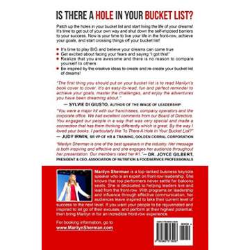 Is There A Hole In Your Bucket List?: How To Overcome Obstacles That Keep You From Achieving Your Go...