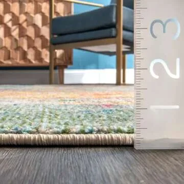 nuLOOM Monet Modern Abstract Area Rug - 6x9 Multi