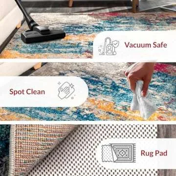 nuLOOM Monet 6x9 Modern Abstract Area Rug