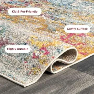 nuLOOM Monet 6x9 Modern Abstract Area Rug