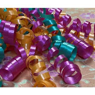 Morex Poly Crimped Curling Ribbon, 3/16-Inch by 500-Yard, Purple