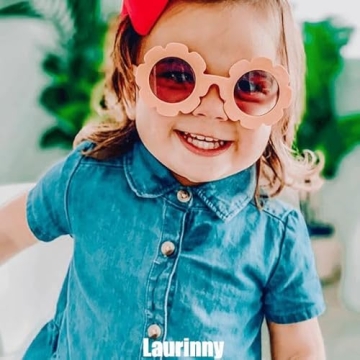 Laurinny Toddler Sunglasses Cute UV400 Protection Age 3-8