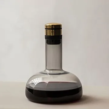 Luxurious MENU Wine Breather Carafe for Enhanced Wine Flavor