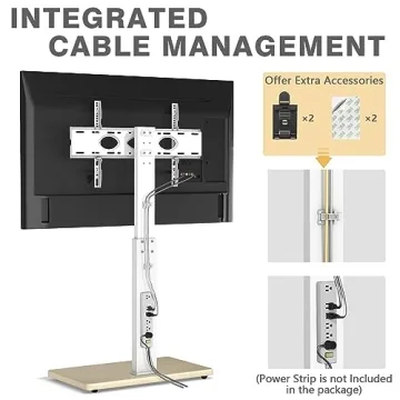 Versatile TV Floor Stand for 32-75 Inch Televisions