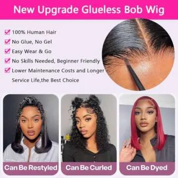 13x4 HD Lace Front Wigs - Glueless & Pre-Plucked for Convenience