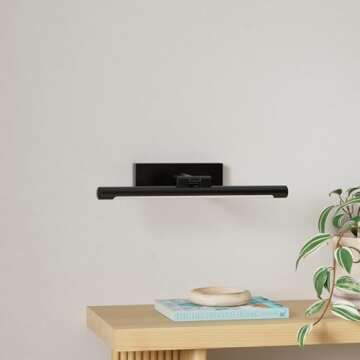 Battery Operated Dimmable Wall Lights for Art Display