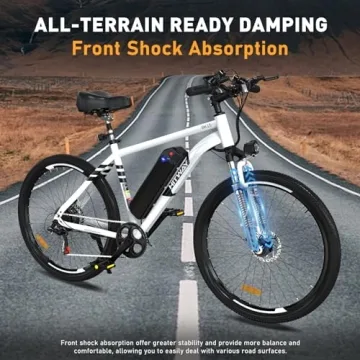 HITWAY Electric Bike - 26" Fat Tire E-Bike for All Terrains