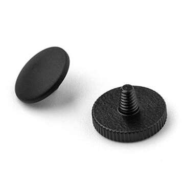 Metal Brass Soft Release Button Shutter Release Button Compatible with Fujifilm XT20 X100F X-T2 X100T X-PRO2 X-T10 X-PRO1 X-E2S X100 X100S X10 X20 X30 X-E1 X-E2 STX-2, Black