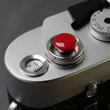 Metal Brass Soft Release Button Shutter Release Button Compatible with Fujifilm XT20 X100F X-T2 X100T X-PRO2 X-T10 X-PRO1 X-E2S X100 X100S X10 X20 X30 X-E1 X-E2 STX-2, Black