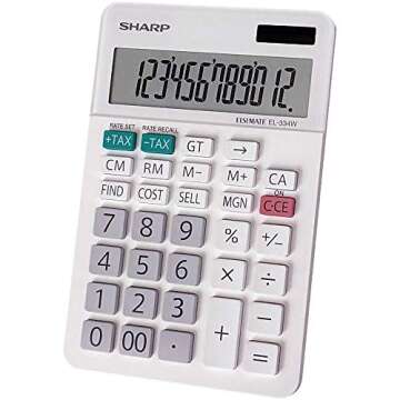 Sharp EL-334WB Business Calculator: Precision and Efficiency