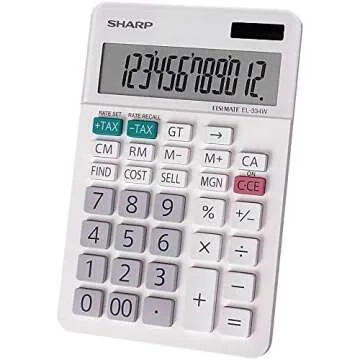 Sharp EL-334WB Business Calculator: Precision and Efficiency