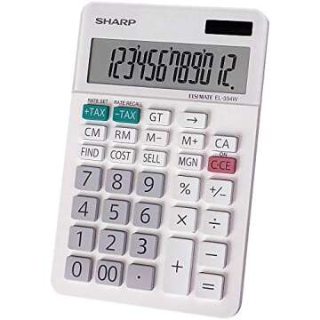 Sharp EL-334WB Business Calculator: Precision and Efficiency