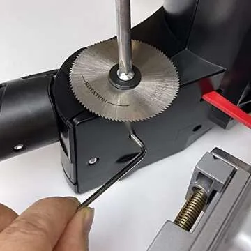 JOUNJIP Mini Miter Cut-Off Saw for DIY Crafts