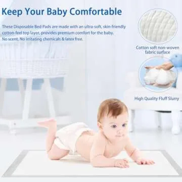 Premium Ultra Absorbent Bed Pads - 25 Count XXL Disposable