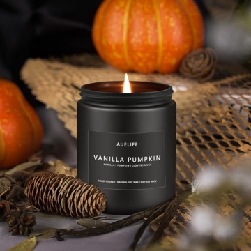 Vanilla Pumpkin Fall Candle - Perfect for Autumn