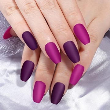 FANDAMEI Matte Press on Nails - 576PCS DIY Nail Art Kit