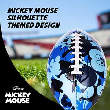 Mickey Mouse Youth Football Size 5 for Kids Fun Play