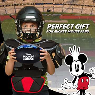 Mickey Mouse Youth Football Size 5 for Kids Fun Play