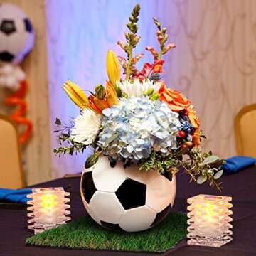 XLX TURF Square Artificial Grass Mat, 12"x12" Green Fake Grass Placemat Patch Tiles Decor Patio, Party, Balcony, DIY Crafts, 3 Pack