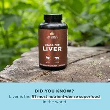 Ancient Nutrition Organ Supplements - Liver Health in Capsules