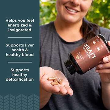 Ancient Nutrition Organ Supplements - Liver Health in Capsules