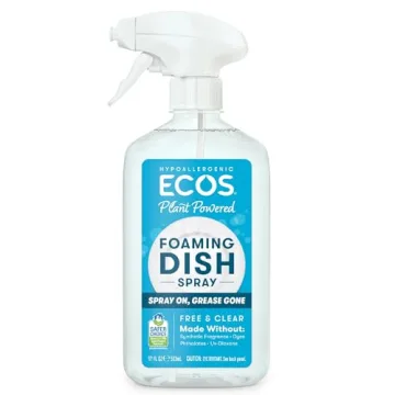 ECOS Foaming Dish Soap, Spray-On Cleaner, Eco-Friendly