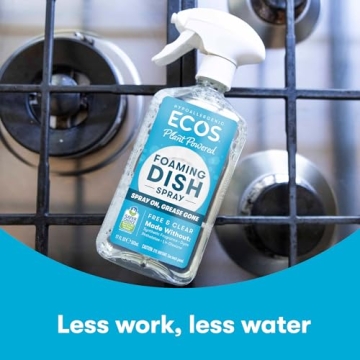 ECOS Foaming Dish Soap, Spray-On Cleaner, Eco-Friendly
