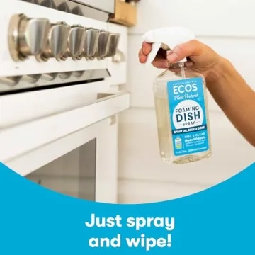 ECOS Foaming Dish Soap, Spray-On Cleaner, Eco-Friendly