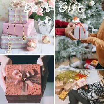 Famassi Gold Desk Accessories，Office Supplies Set Acrylic Stapler Set Staple Remover, Tape/Pen Holder, 2 Ballpoint Pen, Scissor, Binder/Paper Clips and 1000pcs Staples.