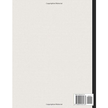 Cross Stitch Graph Paper Notebook for Embroidery Designs