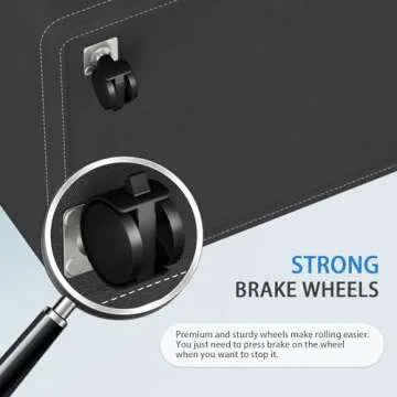 HomeHacks 75L Rolling Laundry Basket - Collapsible & Waterproof