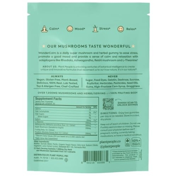 Calm Your Mind with Plant People WonderCalm Gummies