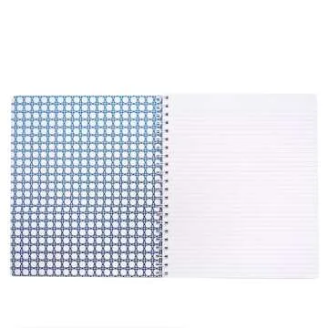 Lilly Pulitzer Large Hardcover Spiral Notebook, 11" x 9.5" with 160 College Ruled Pages, Shell of a ...