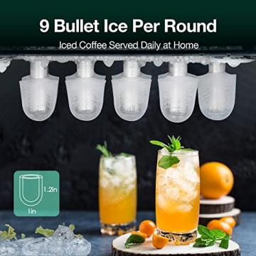 Portable Ice Maker Machine for Home & Parties