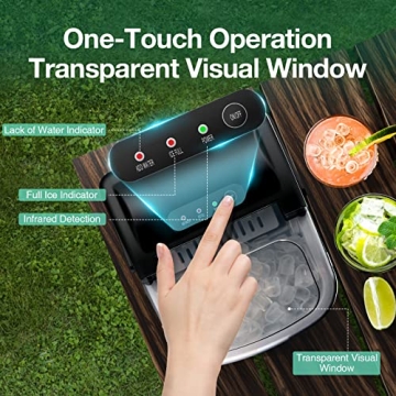 Portable Ice Maker Machine for Home & Parties