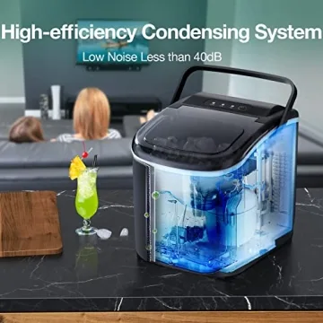 Portable Ice Maker Machine for Home & Parties