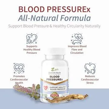 ZEN LIFE HERB Blood PressuREx - Heart Health Supplement