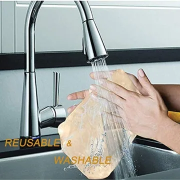 Non Stick Toaster Bags Reusable and Heat Resistant Easy to Clean,Perfect for Grilled Cheese Sandwiches (4)