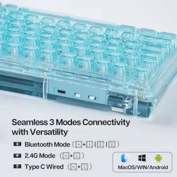 KiiBoom Phantom 81 V2 75% Hot Swappable Mechanical Keyboard