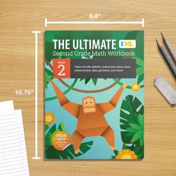 Ultimate 2nd Grade Math Workbook for Ages 7-8