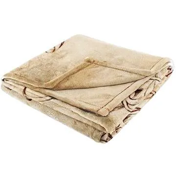 Warner Bros. Harry Potter Marauders Map Throw Blanket - Measures 50 x 70 inches - Fade Resistant Super Soft Fleece Bedding (Official Harry Potter Product)