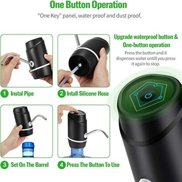Rechargeable Portable Water Dispenser Perfect for Home